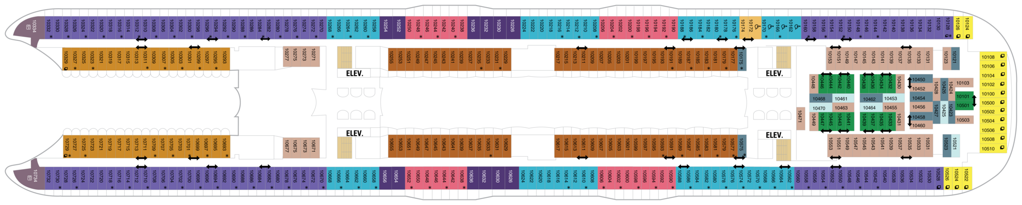 Deck 10 plan